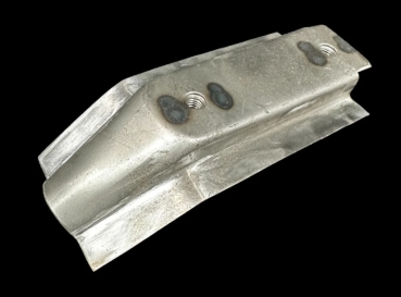 Aufnahme Stoßstangenhalter Stoßstangen Halteblech Stoßstange vorne VW Käfer Brezel Ovali 1946-1957 vergl.111809131